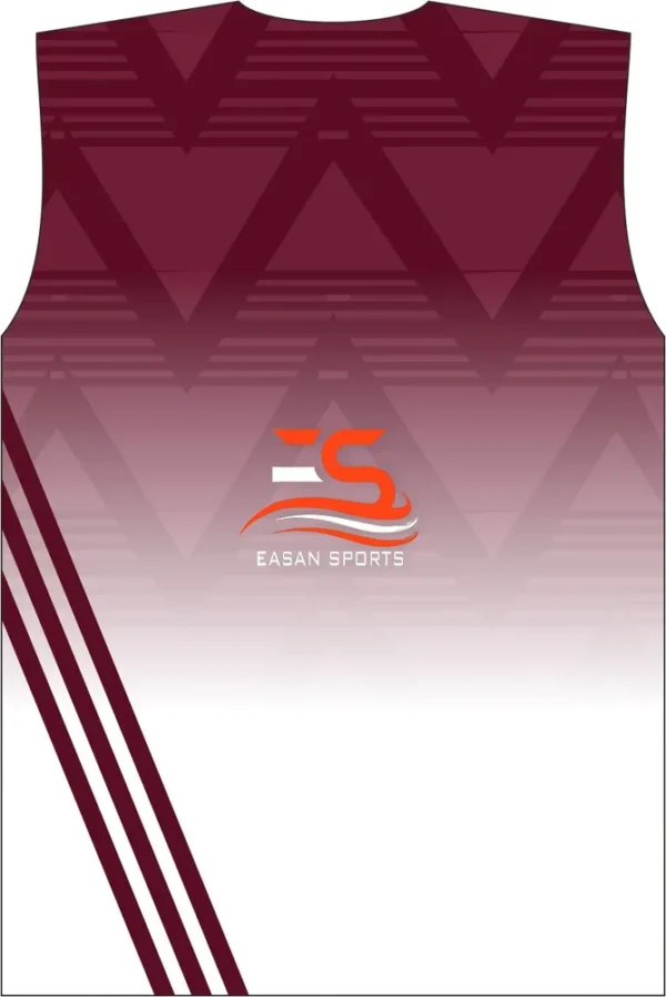 Customized Maroon Athletics Jersey-2