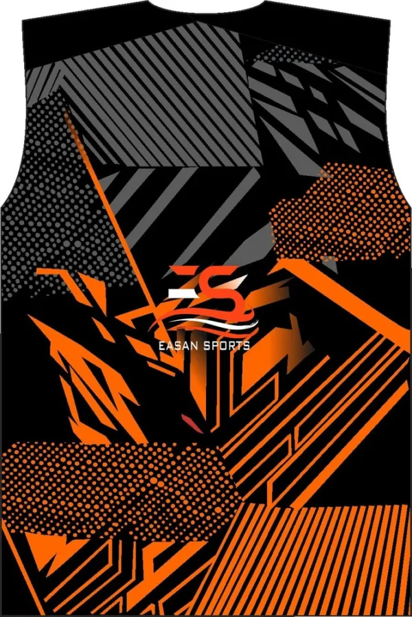 Customized Orange Athletics Jersey-2