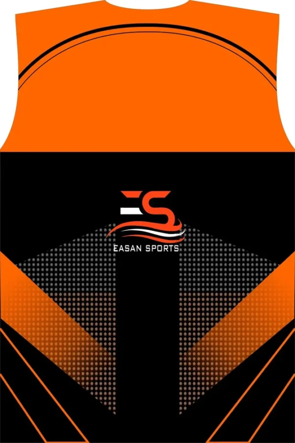 Customized Orange Athletics Jersey