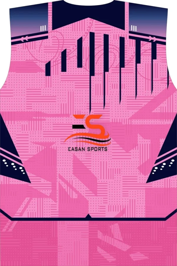 Customized Pink Sports Jersey-2