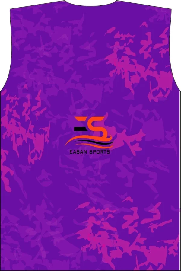 Customized Purple Cricket Jersey