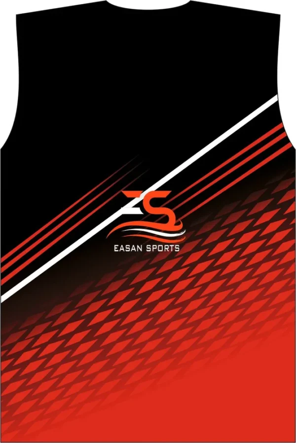 Customized Red Athletics Jersey-1