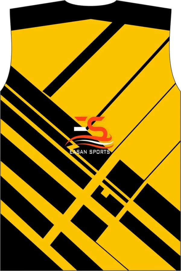 Customized Yellow Sports Jersey-2