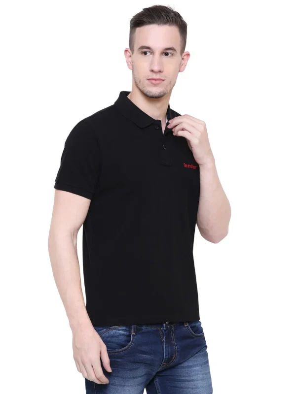 Polo T-Shirt (Black)