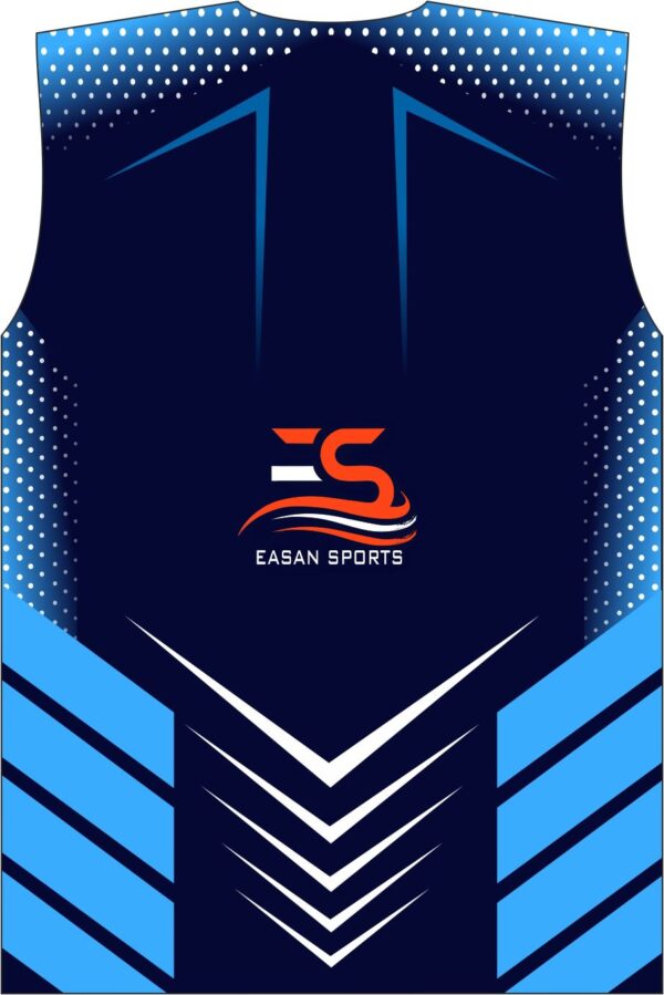 Blue Sublimation Jersey 8