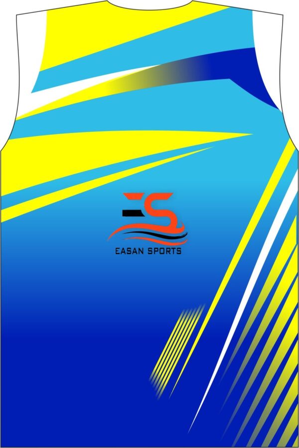 Blue Yellow Sports Jersey